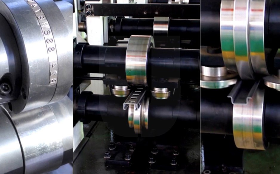 Unique forming system<br/>(blackening treatment for roller shaft to prevent rust)
