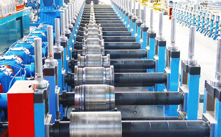 Forming system with Gear-box driven<br/>(more RELIABLE and with much longer service life)