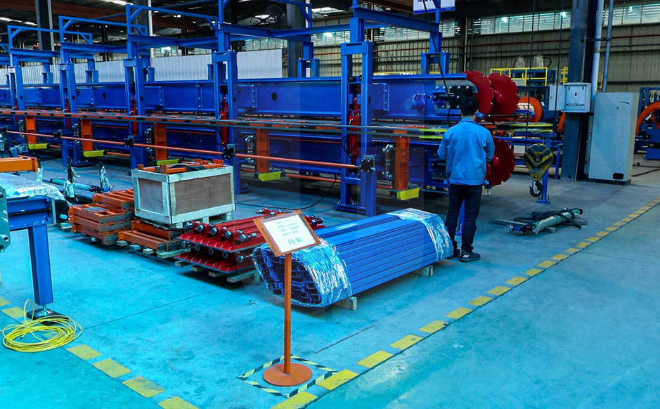 Can be designed&manufactured based on the customers' specified requirements(including color designation of the production line)
