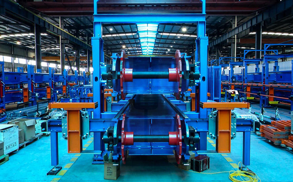 Can be designed&manufactured based on the customers' specified requirements(including color designation of the production line)