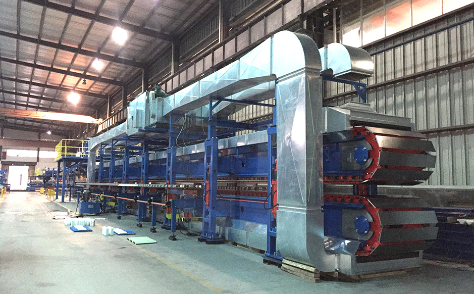 Double pressing belts(with patented technology)