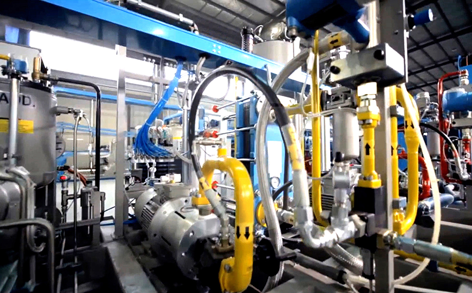High pressure foaming system<br/>(imported from Italy or Germany)